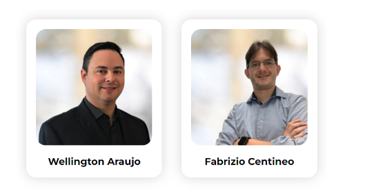 Wellington Araujo e Fabrizio Centineo, fundadores da FINT Invest